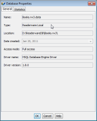 Readerware Database