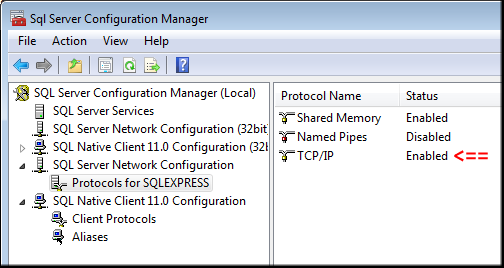 Readerware SQL Server Configuration