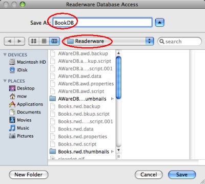 Mac OS X file selection dialog