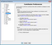 Readerware Contributor Preferences